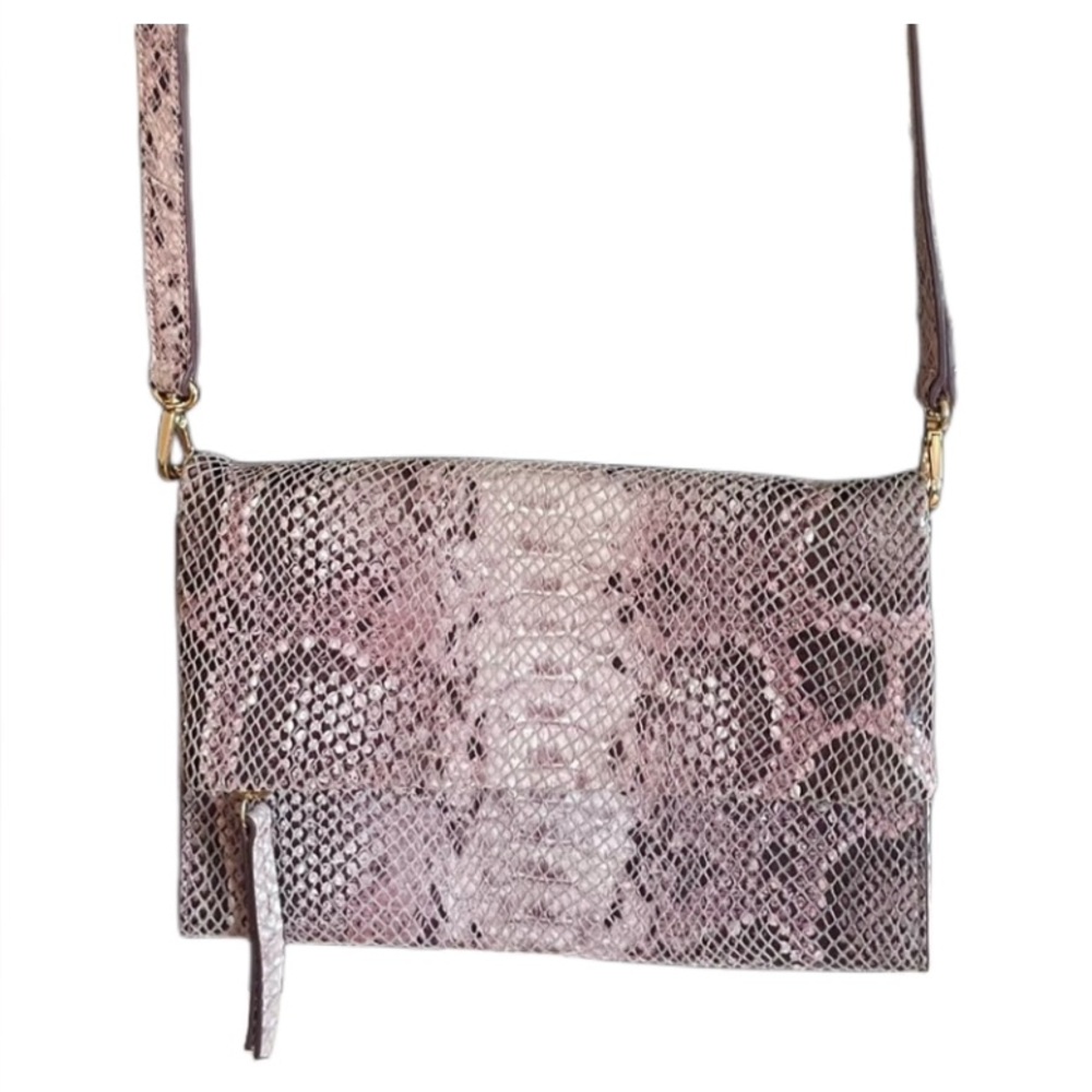 Nordstrom Convertible Crossbody “Pink Cake Snake”… - image 1